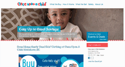 Desktop Screenshot of onceuponachildgoldsboro.com