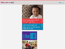 Tablet Screenshot of onceuponachildgoldsboro.com